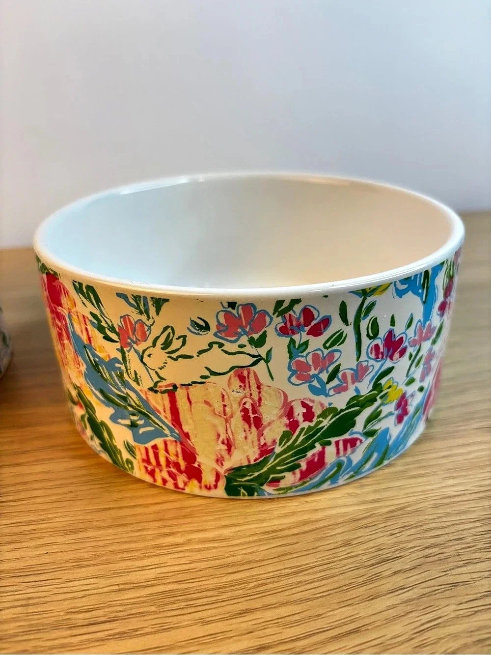 Lilly Pulitzer Bunny Business Floral Bowls Set of 2